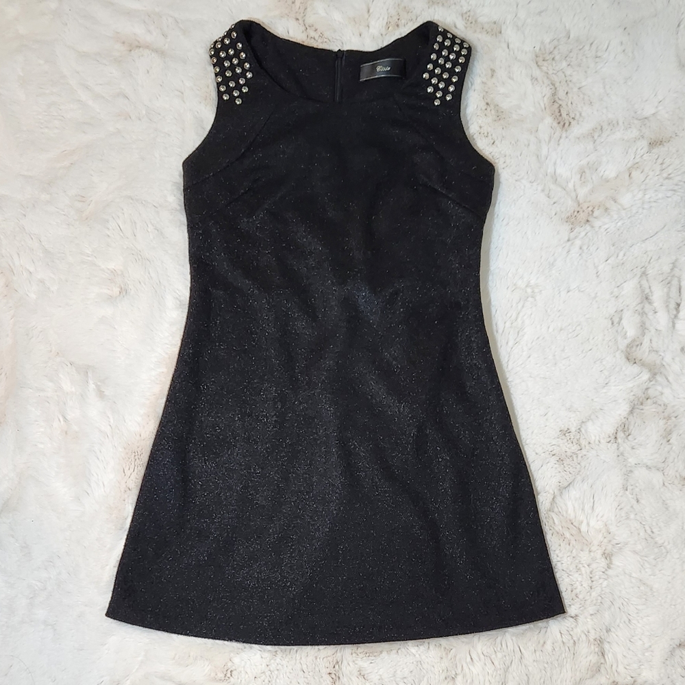 Women's Black Wool Dress